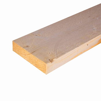 картинка Доска обрезная камерной сушки 50*200*3000мм ель/сосна 1-2 сорт дисковый распил (10-18%) от магазина Румлес