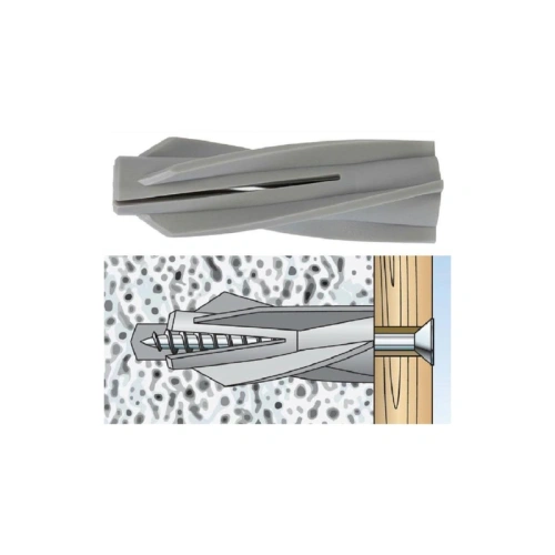 картинка Дюбель для газобетона пластиковый 8*55мм от магазина Румлес