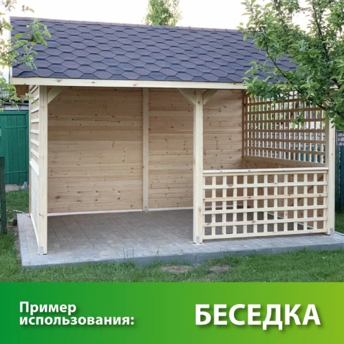картинка Имитация бруса ель/сосна 16*142(135)*2000мм сорт С Киров от магазина Румлес