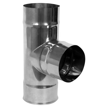 картинка Тройник моно 87° D115 нерж.сталь 430-0.8мм от магазина Румлес