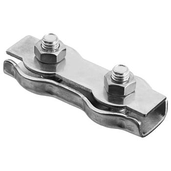 картинка Зажим троса двойной 2мм от магазина Румлес