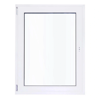 картинка Окно пластиковое 1000*800мм поворотно-откидное правое открывание (однокамерный стеклопакет) от магазина Румлес