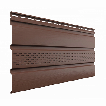 картинка Cофит ПВХ с центральной перфорацией 340*3000мм каштан (10 шт/уп) от магазина Румлес