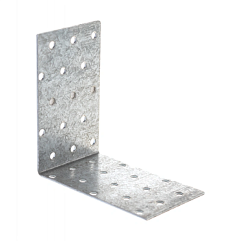 картинка Уголок крепежный 90° оцинкованный 100*100*60*2мм от магазина Румлес