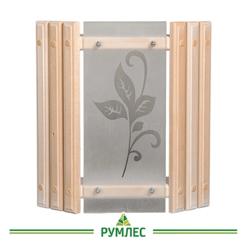 картинка Абажур настенный со стеклянной вставкой №1 от магазина Румлес