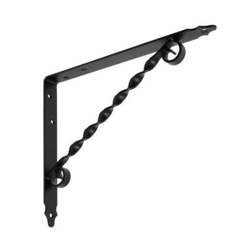картинка Кронштейн фигурный 200*250мм черный мод.2 ДОМАРТ от магазина Румлес