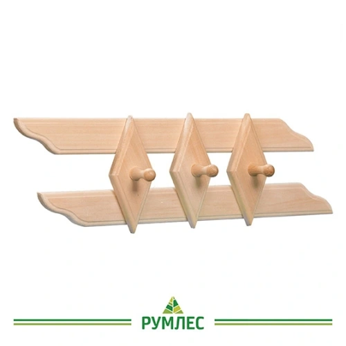 картинка Вешалка Фигурная 3 пешки от магазина Румлес