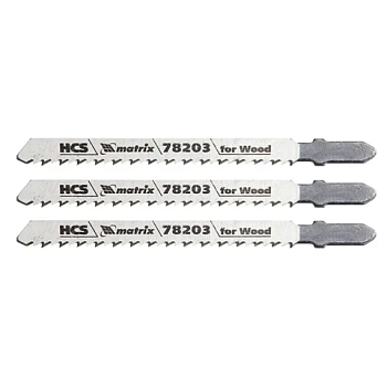 картинка Пилки для лобзика 100*75*2,5мм T101BR 78203 (3шт/уп) от магазина Румлес
