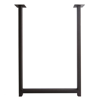 картинка Подстолье П-образное металлическое черное RAL 9005 от магазина Румлес