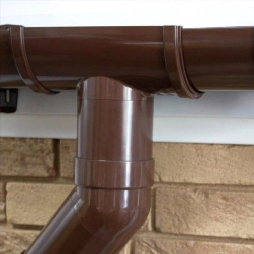 картинка Воронка желоба ПВХ шоколад от магазина Румлес