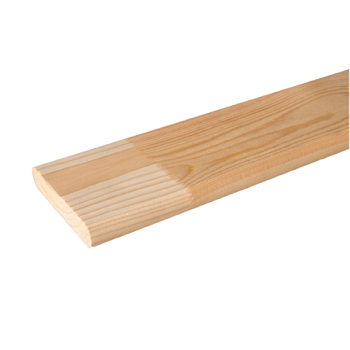 картинка Доска декоративная 18*90*3000мм сосна сорт Экстра сращенная (с фаской R5 на углах) от магазина Румлес