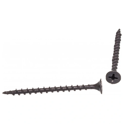 картинка Саморезы по дереву потай 3.5*51мм оксидированные от магазина Румлес