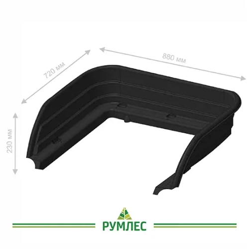 картинка Надставка ФИСМА для скрепера-волокуши МИХАЛЫЧ 880*720*230мм от магазина Румлес