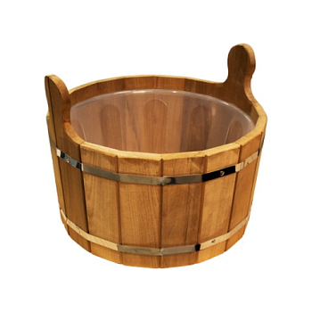 картинка Шайка термолипа с пластиковой вставкой 10л от магазина Румлес