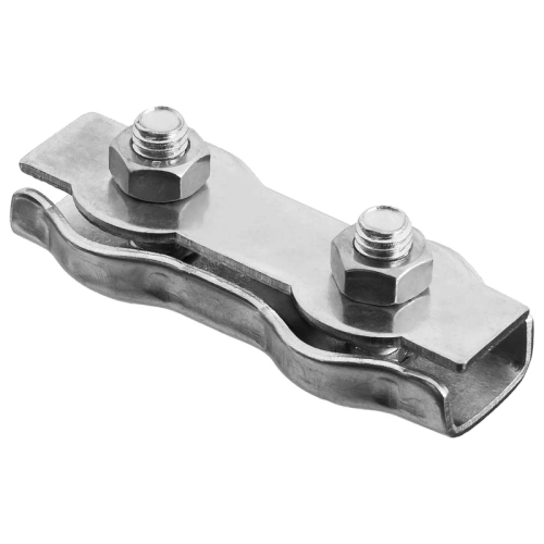 картинка Зажим троса двойной 2мм от магазина Румлес