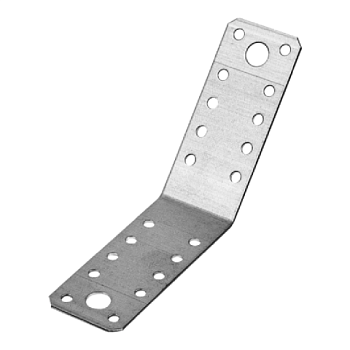 картинка Уголок крепежный 135° оцинкованный 90*90*40*2мм для стропильных соединений ГОСТ 14918-80 РОССИЯ от магазина Румлес