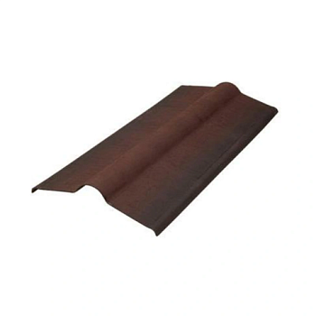 картинка Конек черепица ондулин коричневый 0.9*0.36м от магазина Румлес