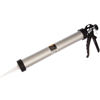 картинка Пистолет для герметика Sparta 750мл закрытый алюминиевый 886485 от магазина Румлес