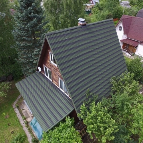 картинка Черепица Ондулин зеленая 1,95*0,95м от магазина Румлес