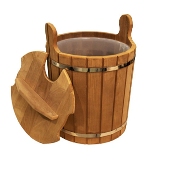 картинка Запарник термолипа с крышкой и пластиковой вставкой 13л от магазина Румлес