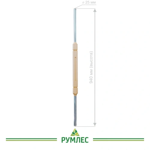 картинка Комбинированная балясина № 10 от магазина Румлес