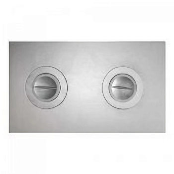 картинка Плита литая двухконфорочная 585*340мм П2-1 от магазина Румлес