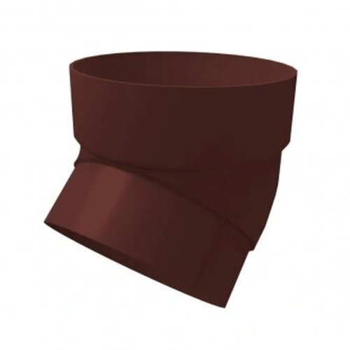 картинка Колено трубы ПВХ 45° шоколад от магазина Румлес