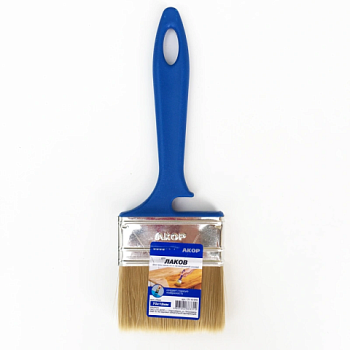 картинка Кисть плоская для лаков 70*12мм от магазина Румлес