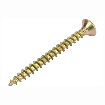 картинка Саморезы универсальные 4*40мм желтый цинк от магазина Румлес