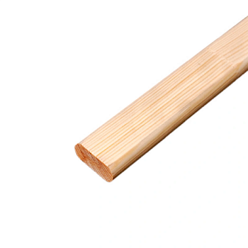 картинка Рейка сращенная для декора стен 18*40*3000мм сосна сорт Экстра (с увеличенной фаской R5 на углах) от магазина Румлес